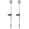 thumbnail image 1 of 2Pcs Solar Garden Light Wireless Lawn Light with Ground Spike LED Torch Light Solar Path Lamp Fairy Light Chain Decorative Ground Plugging Light for Outdoor Garden Lawn Decoration, 1 of 7