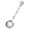 Silver, variant on Queroig Coffee Spoon 4.2 Inch Vintage Carved Coffee Spoon with Deep Bowl Head for Sugar Honey Jam Stirring Hot Coffee Tea Dessert Cake Ice Cream Cappuccino Scoop