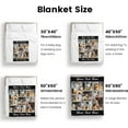 thumbnail image 5 of AISENIN Custom Blanket with Photos Personalized Throws Blanket Customized Picture Blanket for Anniversary Wedding Kids Adults Family Birthday, 5 of 5