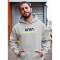 thumbnail image 2 of NASA Nasa Acronym Graphic Hoodie Men -NASA Designs, Male x-Large, 2 of 4