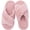 Rosy Venus, variant on Women's Open Toe Slippers Fluffy Cross Band House Shoes with Anti Skid Sole for Outdoor Amber Cheetah,7-8 US