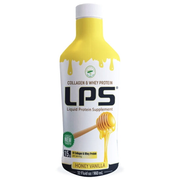 LPS Liquid Protein Supplement Honey Vanilla Flavor