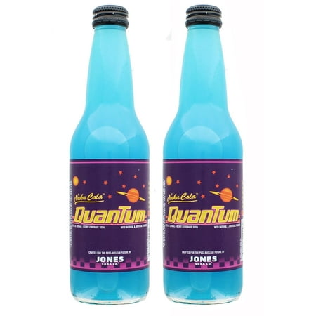 Fallout Nuka-Cola Quantum Jones Soda | Official Berry Flavored Drink | 2PK