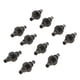thumbnail image 3 of Sistema de riego por goteo kusrkot 10 piezas negro goteo tubo de distribución en blanco Cabezal de goteo con goteo de flujo múltiple, 3 of 8