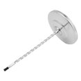 thumbnail image 4 of UPGRATOR Support de Reçu en Acier Inoxydable Argenté Base Ronde pour Registres de Caisse, 4 of 7