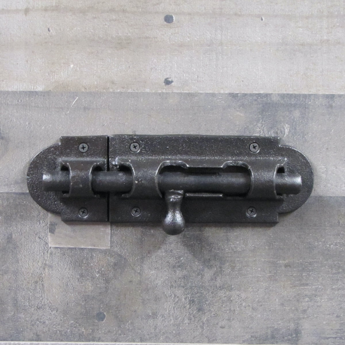 Large Metal Antique Style Barrel Bolt XL Door Lock Security Deadbolt Rustic Gate Hardware