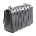 thumbnail image 2 of Pre-Owned CHANEL Mademoiselle shoulder bag, lambskin leather, women's, black (Good), 2 of 14