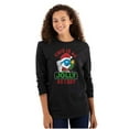 thumbnail image 3 of Santa Grumpy Smurf Jolly Christmas Long Sleeve TShirt Men Women Brisco Brands S, 3 of 6