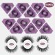 thumbnail image 4 of 12 pares de pestañas postizas naturales hechas a mano cómodas de visón de 4 esti maquilje femenino, bricoje suave y tenu G0012 Sunnimix Pestañas postizas, 4 of 7
