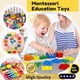thumbnail image 3 of Juguetes Educativos de madera Montessori para bebés, sonajero, juegos de aprendizaje para niños de 1 a 2 años, juguetes de desarrollo, rompecabezas, 3 of 5
