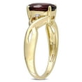 thumbnail image 3 of Everly Women's Garnet 10k Yellow Gold Ring, 3 of 7