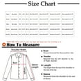 thumbnail image 3 of Turilly Womens Jackets Ladies Women Autunm and Winter Plaid Printed Long Sleeve Turn-down Collar Suit Cardigan Woolen Coat Tops, 3 of 9