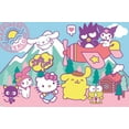 thumbnail image 1 of Hello Kitty and Friends: 22 Spring - Happiness Overload Wall Poster, 22.375" x 34", 1 of 4