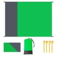 thumbnail image 1 of Outdoor Camping Picnic Mat Portable Pocket Folding Beach Mat Matching Color Beach Mat, 1 of 4