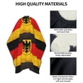 thumbnail image 4 of German Flag Art Barber Salon Hair Cutting Cape with Adjustable Closure Hairdressing Haircut Capes 55x66 In, 4 of 7