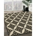 thumbnail image 3 of Ahgly Company Machine Washable Indoor Rectangle Transitional Midnight Gray Area Rugs, 4' x 6', 3 of 7