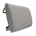 thumbnail image 1 of Modern Lumbar Pillow, Graphic Style Geometrical Image with White Borders and Antique Lines Print, Soft Back Cushion Office Chairs with Adjustable Straps, 14" x 13", White and Army Green, by Ambesonne, 1 of 7