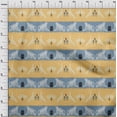 thumbnail image 2 of oneOone Cotton Poplin Fabric Stripe|Bird & Monkey Ikat Printed Craft Fabric BTY 56 Inch Wide, 2 of 3