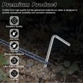thumbnail image 4 of Estacas para tienda de campaña Feed Garden, 18 cm, acero galvanizado de alta resistencia, 50 unidades, 4 of 6