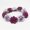 Purple, variant on CXHEGBEJ Artificial Flower Crown Headband for Women Floral Garland Hair Wreath Hair Hoop Boho Hair Band for Annual Wedding Bridal Beach Party Photo Decor Purple