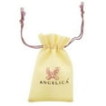 thumbnail image 2 of Angelica Collection White Brass Left Half Heart Sisters Bangle Bracelet, 2 of 3