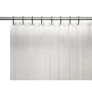Royal Bath Extra Wide 5 Gauge Vinyl Shower Curtain Liner with Metal Grommets in Super Clear, Size 108" Wide x 72" Long