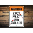 thumbnail image 1 of Parrot Novelty Sign, Metal Wall Decor - 10x14 inches, 1 of 4
