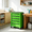 Green, variant on Red Rolling Tool Cabinet with 5 Drawers, 24.4" Wide Metal Tool Chest on Wheels, Garage Storage Organizer for Mechanics, Workshop Repairs, Hand Tools and Equipment