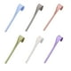 thumbnail image 4 of Toystoory Paquete de 6 pajitas de silicona reutilizables, vasos para beber desmontables, botellas, pajita a presión, bolsillo portátil, viaje, Mostrada Como se muestra, 4 of 6