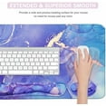 thumbnail image 5 of 4-in-1 Large Mouse Pad, Keyboard Wrist Rest Pad & Wrist Support Mousepad Set, Extended Desk Pad Waterproof Desk Mat for Home Office Study Game, 5 of 7