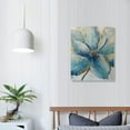 thumbnail image 4 of JEUXUS Flower and Abstract Canvas Wall Art for Living Room -Painted Floral for Bedroom  Framed Large Abstract Wall Decoration for Office Kitchen 20x48 inches, 4 of 5