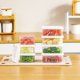 thumbnail image 5 of 1/3 piezas de caja de almacenamiento de alimentos para refrigerador, minicaja portátil sellada para cocina, caja de conservación de carne fresca, contenedores organizadores para cocina y refrigerador, 5 of 5
