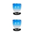 thumbnail image 2 of relayinert Vintage With Windshield Materials For Unisex Riders Easy To Clean Gradient Blue Black 2Set, 2 of 6