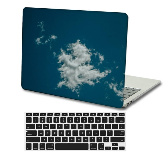 KSK KAISHEK Hard Case Only for MacBook Pro 14 inchs 2023 - 2021 A2442 & A2779 + Black Keyboard Cover, Sky Series 0273