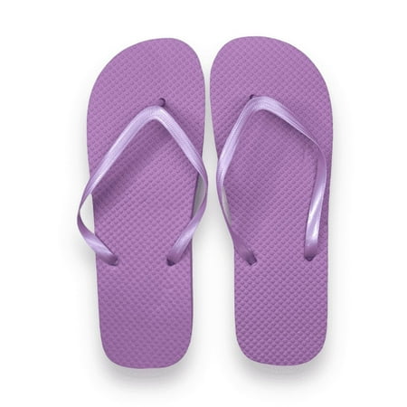 

Women s Juncture Basic Rubber Flip-Flops - Lavender [Size XL 11/12]