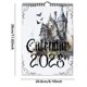 thumbnail image 2 of Witchy Goth 2025 Calendar Gothic Pagan Pages 2025 Monthly Planner A4 Size Gothic Monthly Calendar, 2 of 5