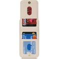 thumbnail image 5 of iPhone 13 case with Card Holder, iPhone 13 Phone Case Wallet for Women magsafe Compatible Wallet Detachable 2-in-1 for Men-Warm White, 5 of 7