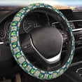 thumbnail image 4 of Kdxio Lemon and Leaves Print Elastic Stretch Steering Wheel Cover,Auto Steering Wheel Cover,15 Inch Anti-Slip,Warm in Winter and Cool in Summer,Fit Suvs,Vans Cars,Trucks, 4 of 7