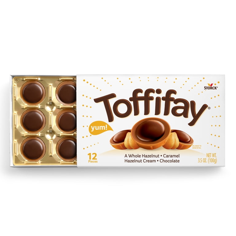 Storck Toffifay Candies, 12 count, 3.5 oz - Walmart.com