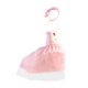 thumbnail image 1 of Traje de ganso de porche Vestido de novia Falda de encaje decorativa Accesorios Tocado Césped Rosa, 1 of 8