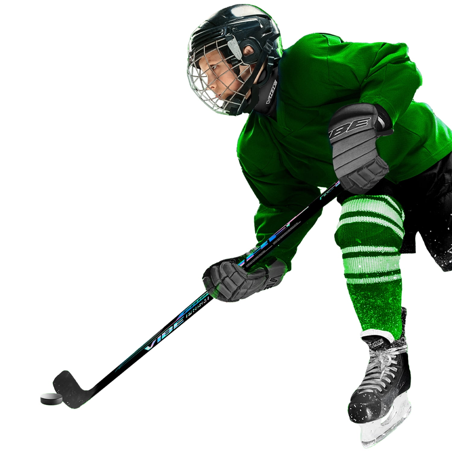 FS VIBE Prism XC2 Composite Ice Hockey Stick - Youth 50