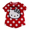 thumbnail image 1 of Playera Hello Kitty Talla 6 Manga Corta Sublimada con Dots Blancos y Rojo, 1 of 3