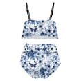thumbnail image 3 of Traje de Baño para las Mujeres Traje de Baño Dividido de Eslinga, Trajes de Baño de Torso Largo para las Mujeres, 3 of 5