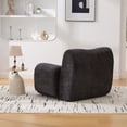 thumbnail image 6 of Leumius 43" Oversized Accent Chair,Boneless Upholstered Single Sofa Chair,Comfy Chenille Armchair Reading Lounge Chair with Deep Seats for Living Room,No Assembly Required,Black, 6 of 10
