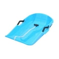 thumbnail image 3 of Siruishop Snow Sled for Child Ski Board Toboggan Sleigh Snow Scooter Practical with Rope Blue, 3 of 8