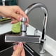thumbnail image 5 of Scienceny Grifo de cocina en cascada, práctico y multifuncional, 3 modos de salida de agua, moderno Herramientas eléctricas plata, 5 of 6