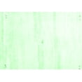 thumbnail image 1 of Ahgly Company Indoor Rectangle Solid Emerald Green Modern Area Rugs, 7' x 10', 1 of 4