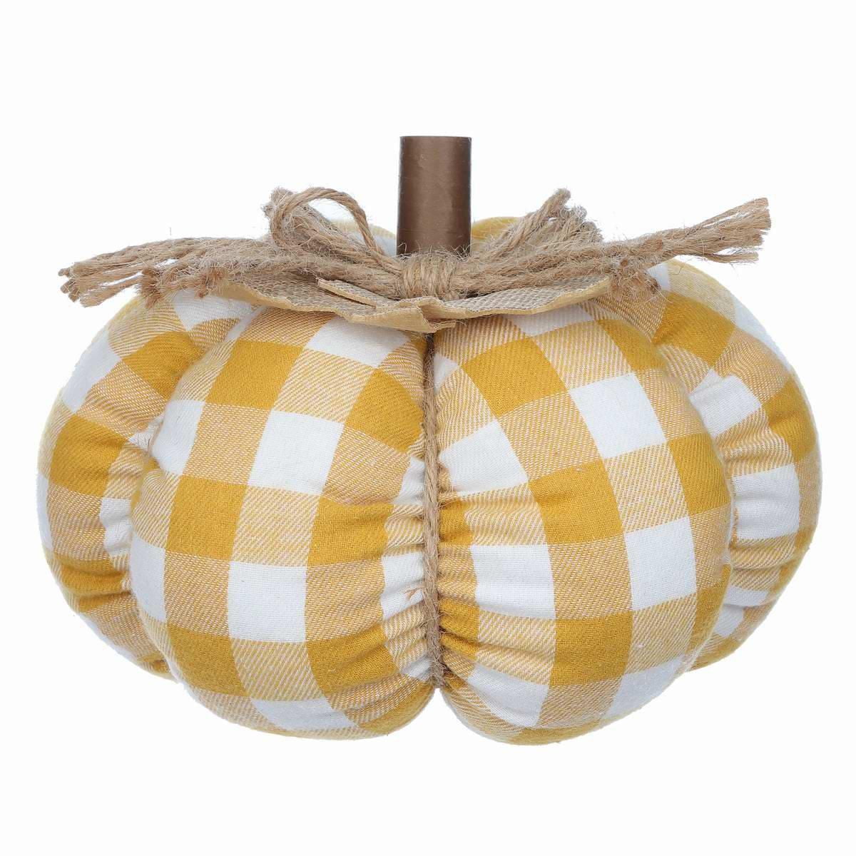 CITROUILLE À CARREAUX