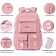 thumbnail image 3 of Mochila para Mujeres y Hombres, 15.6inch Mochila para Laptop, Gran Capacidad, Mochila Escolar Juvenil, Mochila de Viaje Causal, para la Escuela, Los Viajes y la Oficina, 3 of 3