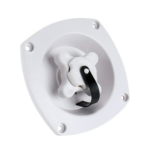 Valve de VR en Plastique à Sens Unique, Clapets Antiretour Ronds, Admission Verrouillable pour Filtre Réutilisable Facile et Pratique, Étanche, Remplissage d'Admission pour Caravane et Remorque